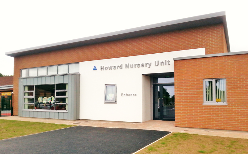 Howards school, Dungannon - New premises completed by Cleary Contracting Ltd
